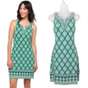 MAGNOLIA GRACE Stitch Fix Alhambra Embroidered Trim Knit Dress Women's Small